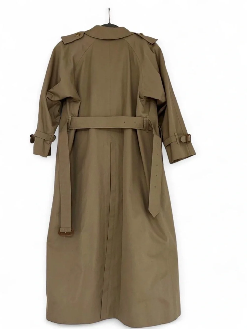 Pristine Grail: Vintage Burberrys XLONG Trench Coat + Wool Liner + Belt - Picture 3 of 16